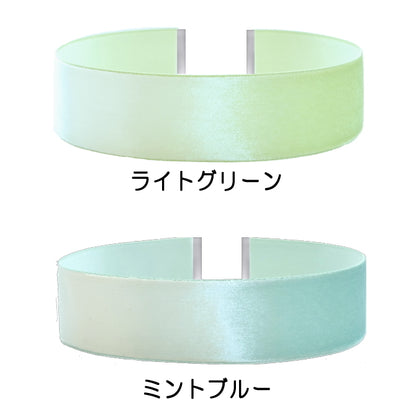 広幅 太め チョーカー ベロア メンズ レディース ベルベット リボン 金具シルバー 2.5cm幅 長さ3サイズ 日本製 シンプル メール便 dplus arts