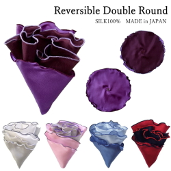 ポケットチーフ シルク