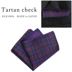 ポケットチーフ シルク