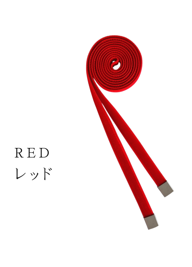 ベルベットリボンタイ 赤 レッド